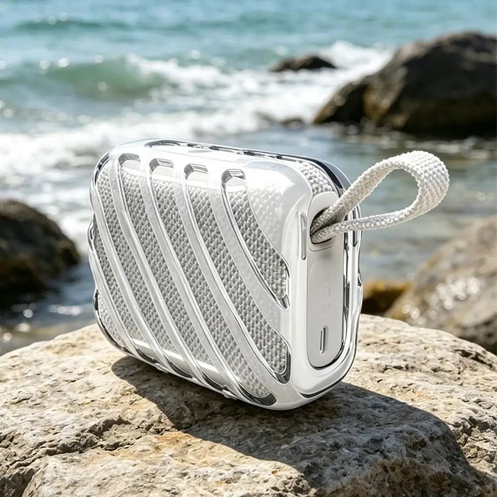 Custodia Protettiva Trasparente in TPU per Altoparlante Bluetooth JBL GO 5, Cover Morbida Antiurto e Antigraffio per Altoparlante da Esterno