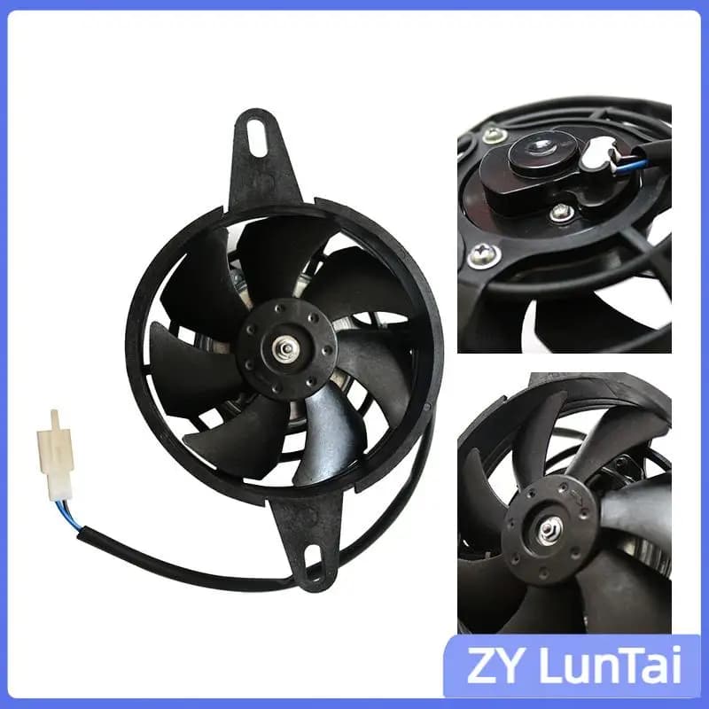 Radiatore Olio Motore con Ventola Elettrica di Raffreddamento per ATV Cinesi 150cc 200cc 250cc, Quad, Go Kart, Moto