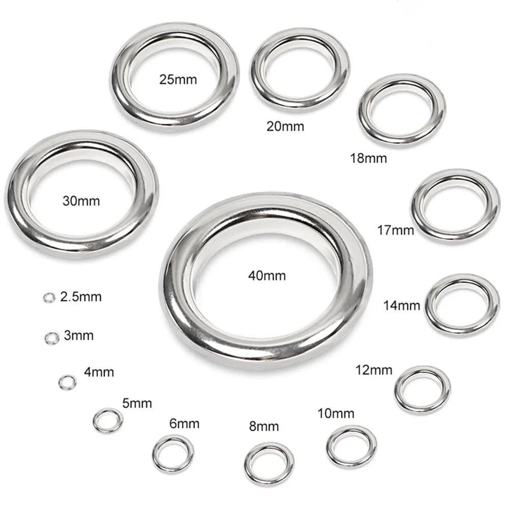 argentato 3 | 3.5 | 4 | 4.5 | 5 | 6 | 8 | 10 | 12 | 14 | 17 | 18 | 20 | 30 | Accessori per scrapbooking da 40 mm Maglieria, Jeans, Abbigliamento, Borse, Scarpe Occhielli in ottone