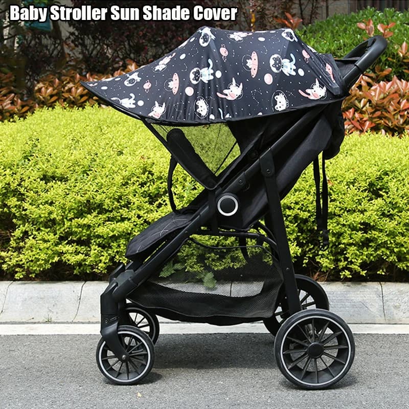 Passeggino Parasole Protezione UV universale Copertura solare per carrozzina Seggiolini auto Buggy Anti-UV Sole Pioggia Shades Ombrellone