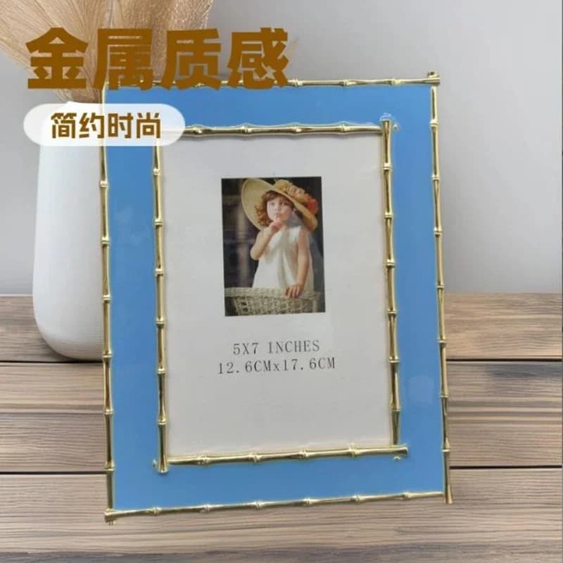 Nuove cornici digitali in metallo da 7 pollici, cornici per foto digitali, accessori decorativi estetici per l'arredamento della casa