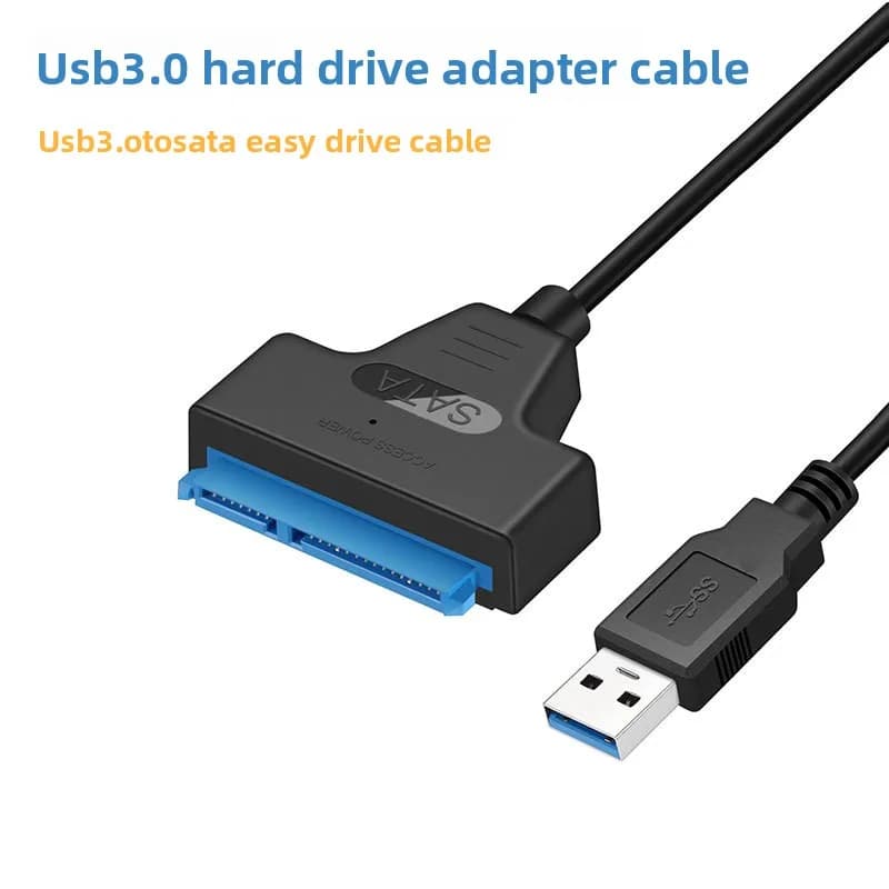 USB To SATA 3 Cable Support 22 Pin 2.5 Lnche External HDD SSD Hard Disk Computer Connector