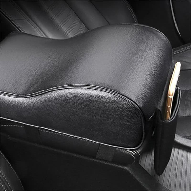 Cuscino per bracciolo in Memory Foam per auto cuscino per bracciolo per Console centrale con supporto per telefono cellulare custodia per bracciolo per auto tappetino per tappetino