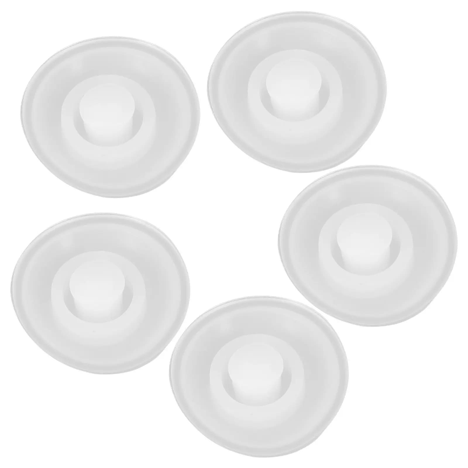 5Pcs Plastic Water Bottle Cap Non Slip Spill Proof Cover Replacement Lid for Daily Use Travel Gym Water Bottle Plug