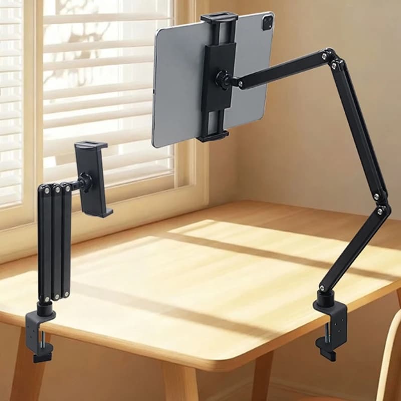 Adjustable Tablets Stand For Gaming And Reading Supports 1.3Kg Weight Capacity