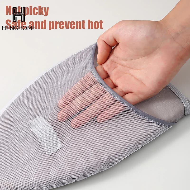 1 pz guanto da stiro a vapore per indumenti, mini asse da stiro impermeabile con guanto da stiro per indumenti con anello per le dita guanti resistenti al calore