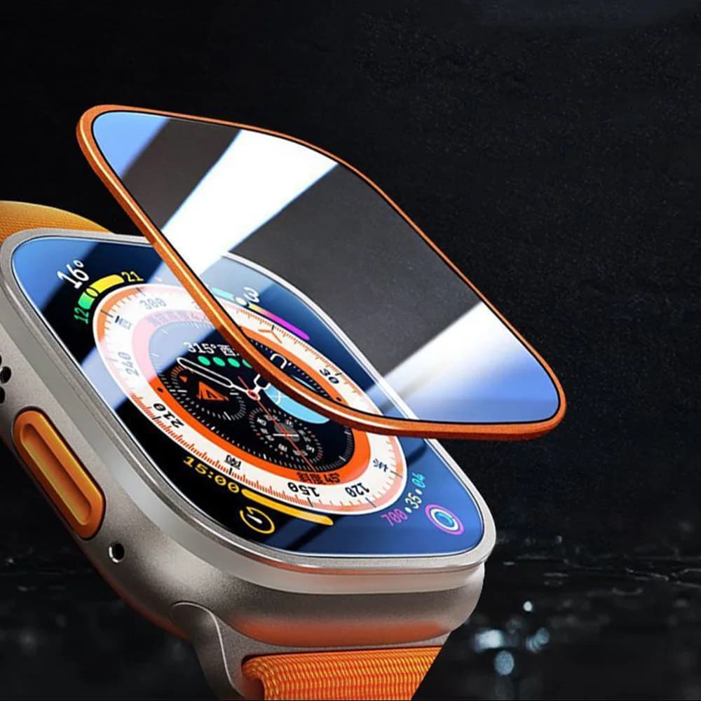 Tempered Glass Film for Apple Watch Ultra 49mm Screen Protector HD Anti-scratch Accessories Series 49 mm smart iwatch strap