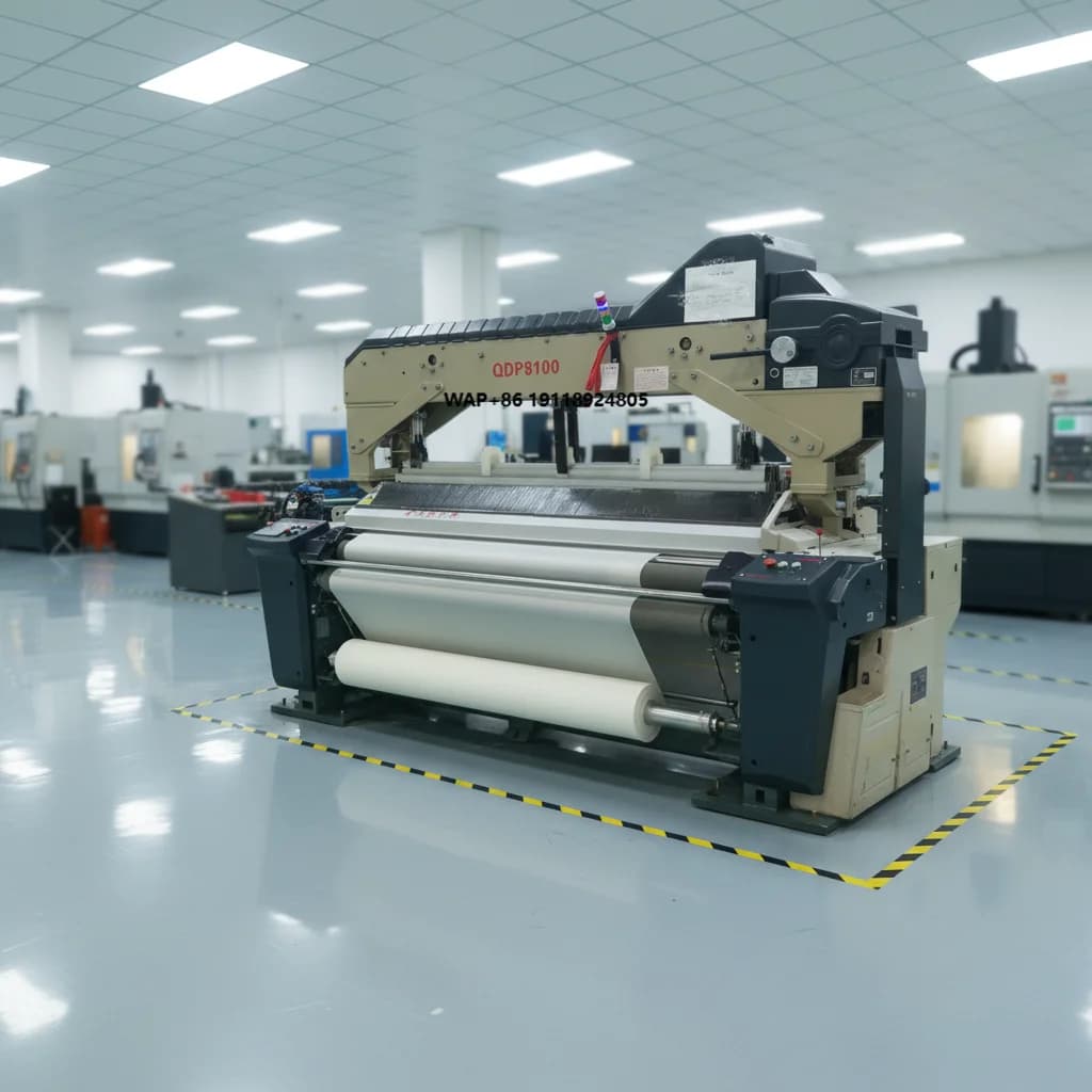 2026 High Quality Qingdao Direct Sales Heavy Fabric Weaving Water Power Jet Loom With Electronic Cam Shedding