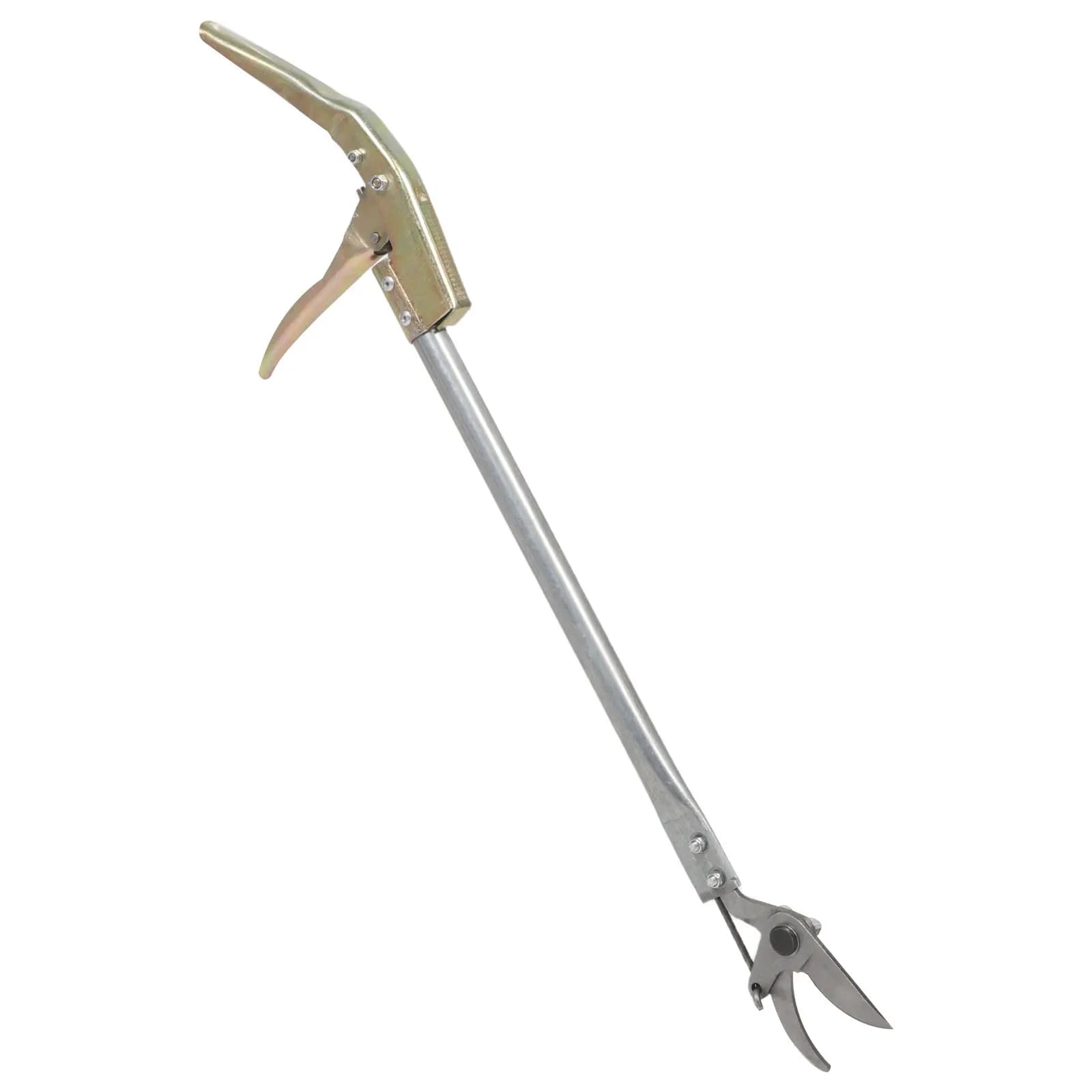 Long-Reach High Branch Pruner Ergonomic Handle 24.61 Inch Pole Pruning Shears Fruit Tree Cutter Trimmer Garden Fruit Picker Tool