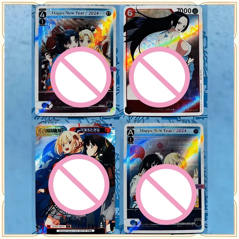 Anime Weiss Schwarz FAI DA TE ACG Ragazzi Giochi Giocattoli Carte Da Collezione Regali Di Compleanno Di Natale Gioco Da Tavolo Boa Hancock Nami Nishikigi