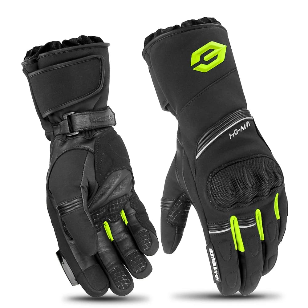 Guanti da moto caldi invernali Guanti fuoristrada per pendolari all'aperto Guanti protettivi per moto Guanti da bicicletta da viaggio all'aperto