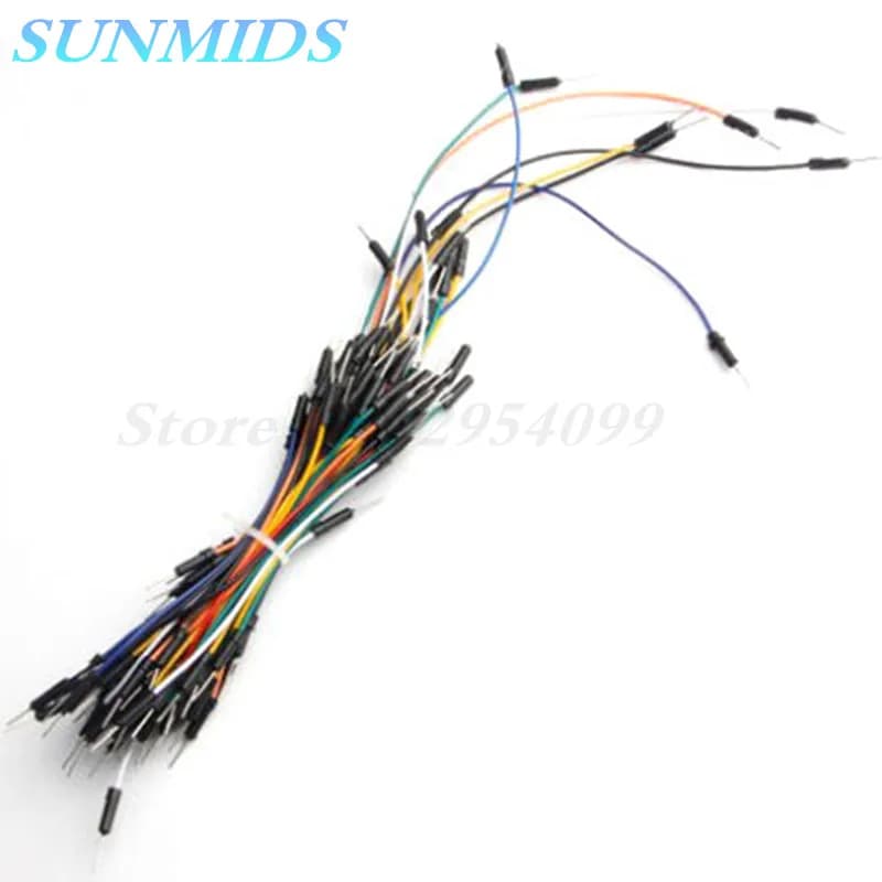 65 pcs/lot Electronics Smart, smartwatch, smart fitness bracelets Male League Cable Salt to Male Flexible Bridges for FAI TE Starter Kit