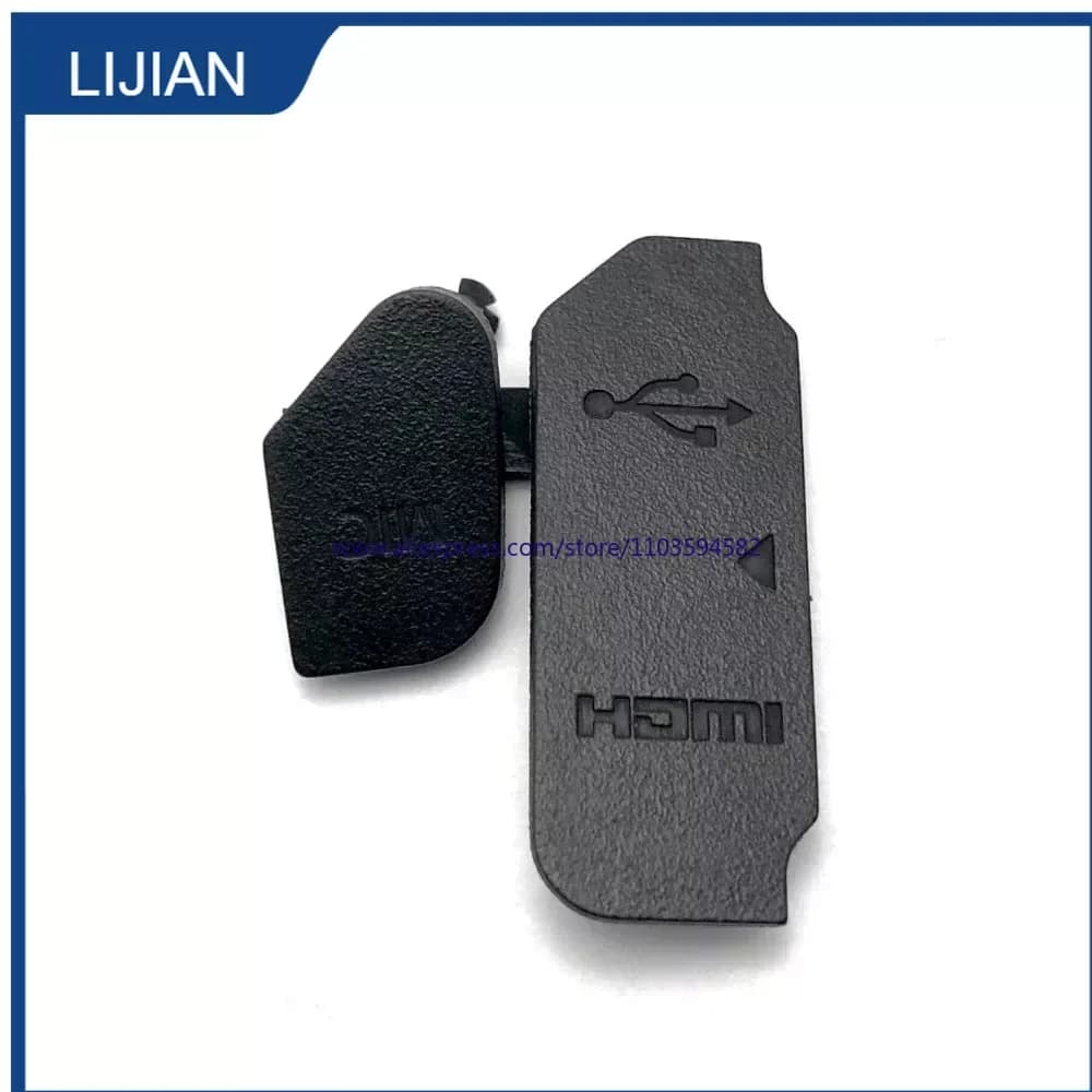 Nuova porta del coperchio in gomma USB copertura dell'interfaccia del cappuccio del microfono compatibile con HDMI per la parte di riparazione della fotocamera digitale Canon EOS 6 d2