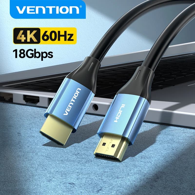 Vention compatible HDMI 4K 2.0 Cabo for PS4 Xiaomi Mi Box Splitter Switch Audio Cable 60Hz for Apple TV HDMI video cable