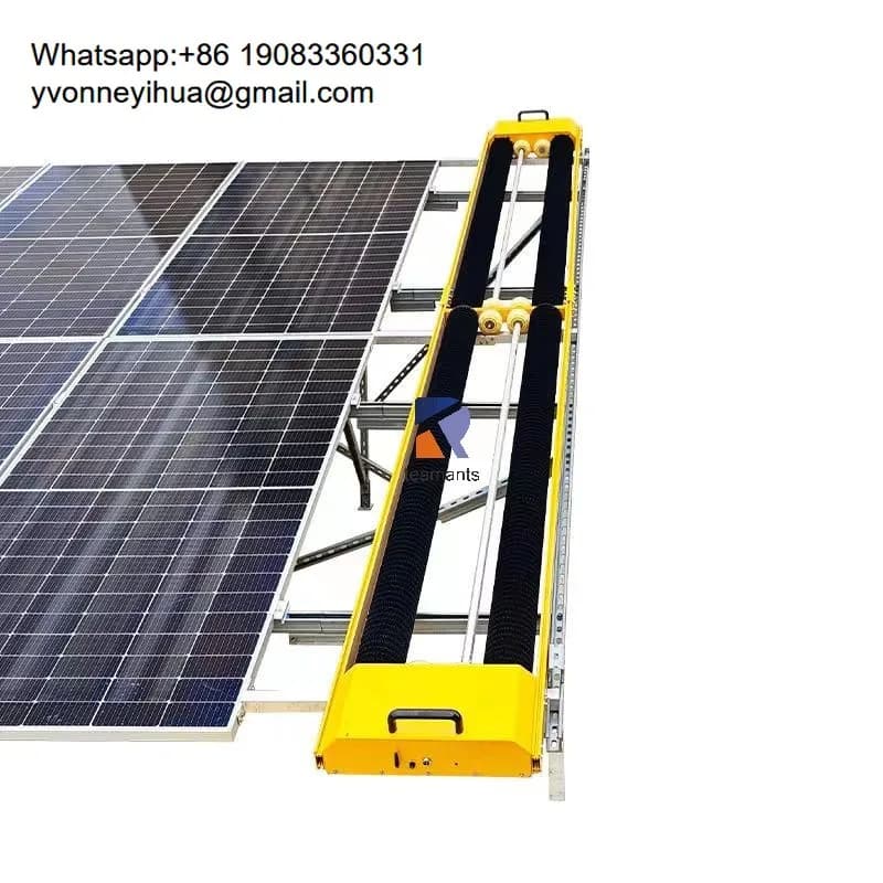 Robot di Pulizia per Pannelli Solari TAR03b, Produzione Diretta ODM OEM Teamants, Miglior Nuovo Sistema di Pulizia per Impianti Fotovoltaici