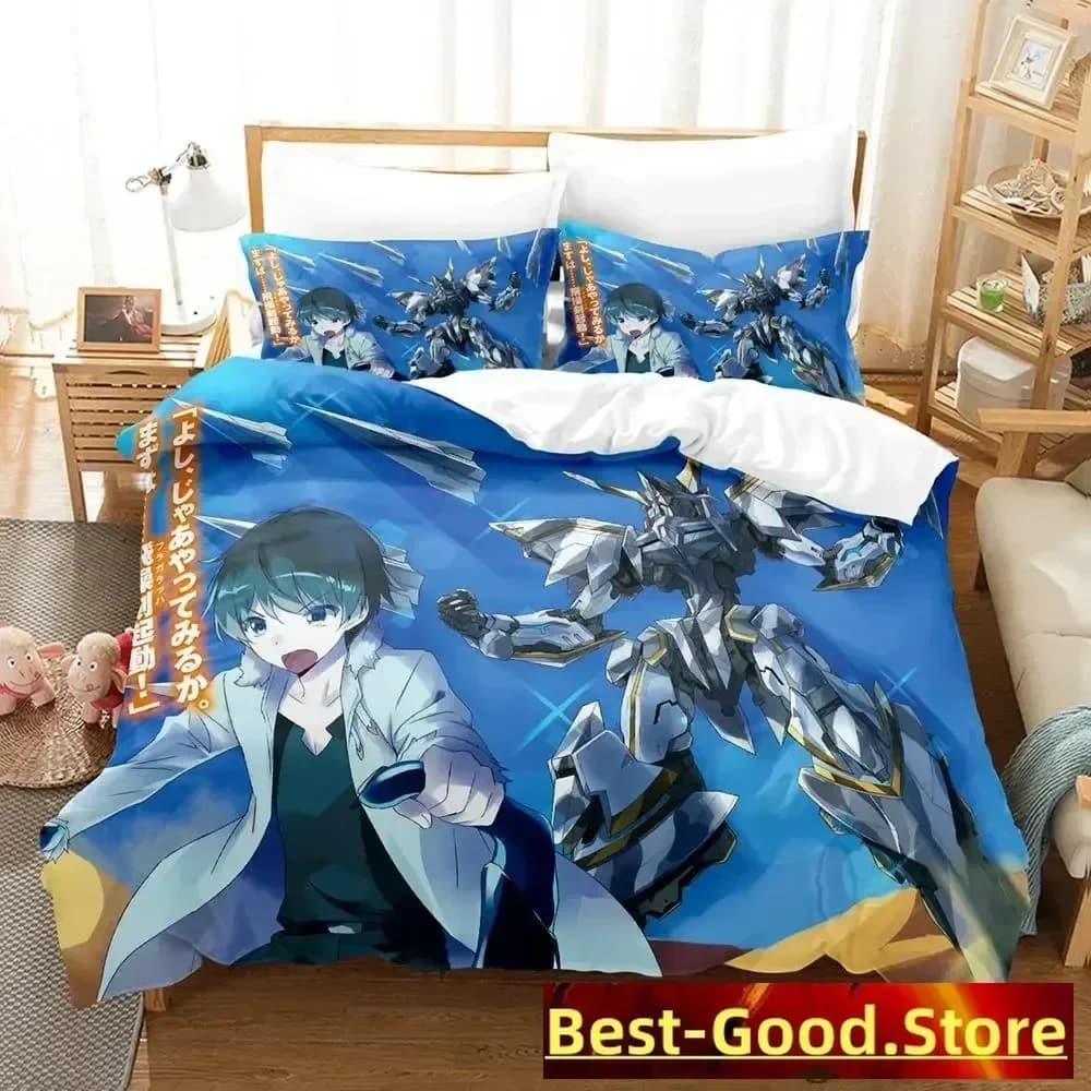 Set di biancheria da letto 2023 In Another World with My Smartphone, copripiumino, lenzuolo, federa stampata, misura Full, Queen, King, per camera da letto