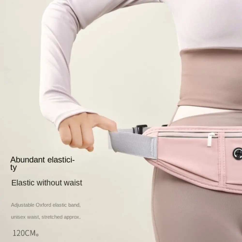 Marsupio da Corsa a Tre Scomparti Impermeabile Multifunzione per Maratona, Borsa da Cintura, Custodia Sportiva per Telefono, per Ciclismo Outdoor