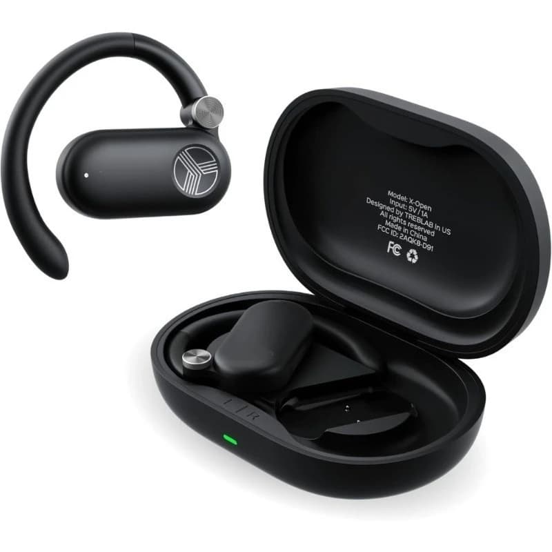 Bluetooth Open Ear Wireless Headphones Lightweight Sports Headphones Behind The Ear With Involving Sound Long-Term Battery Double