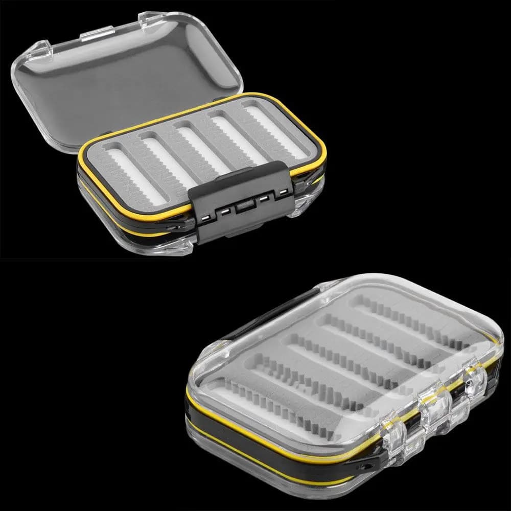 Box of baits and hooks, Box of artificial baits, Box of fishing gear, Box of bait accessories, Fishing box