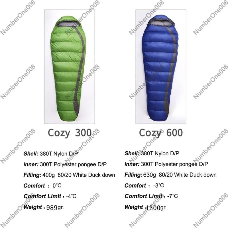 -30 ° Pelo in Feather of Oca Artica, Isolation of Military Grade for Cold climates, for Russia, Spain, Poland, USA