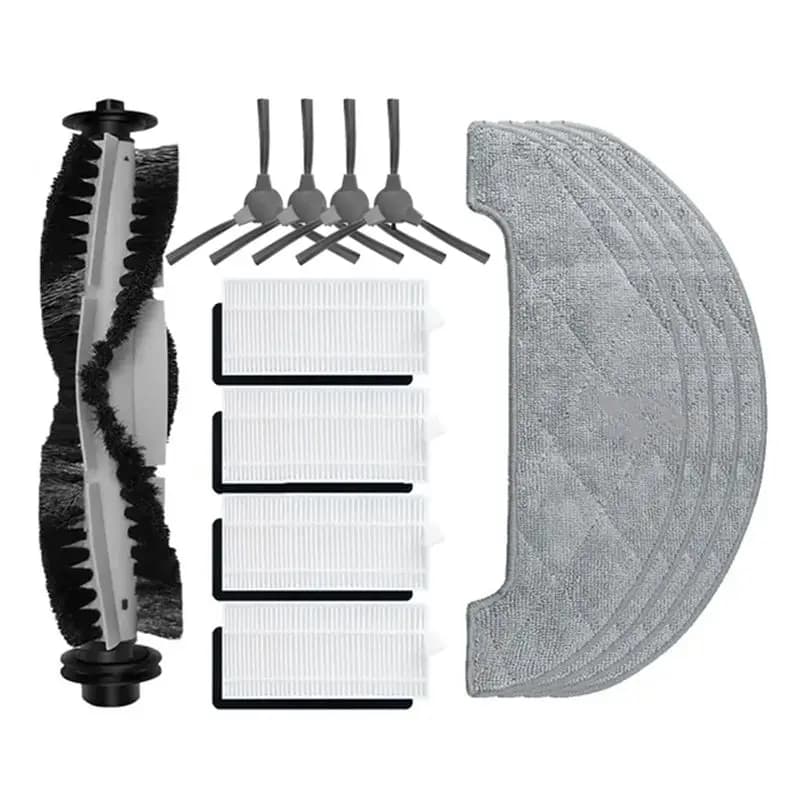 AEE6-For Polaris PVCR 4105 WI-FI IQ Home Aqua Main Side Brush Filter Mop Cloth Robot Vacuum Cleaner Parts