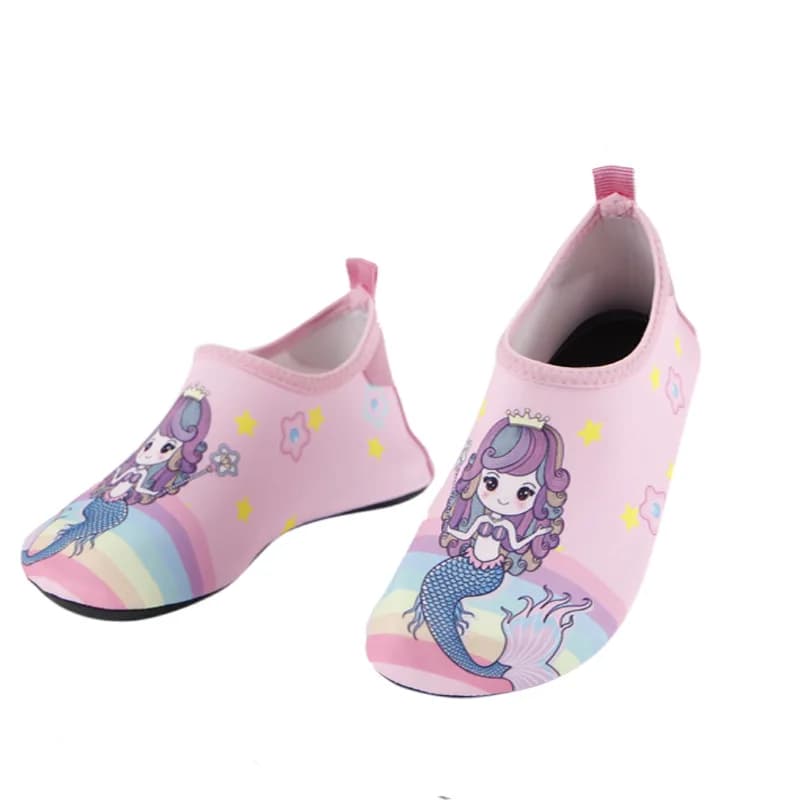Scarpe da acqua per bambini scarpe da acqua antiscivolo per bambini pelle d'acqua sport a piedi nudi nuoto scarpe da piscina da spiaggia per ragazzi e ragazze