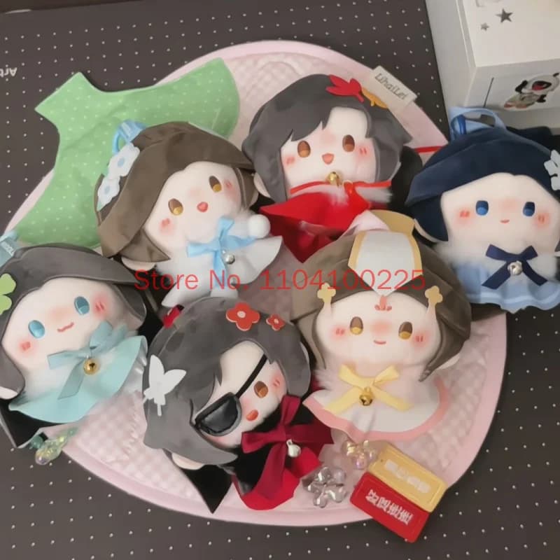 Minidoll Tian Guan Ci Fu Wind Chime Plush Lucky Fluffy Series Blind Box Stuffed Toy Hua Cheng Xie Lian San Lang Feng Shi Toys