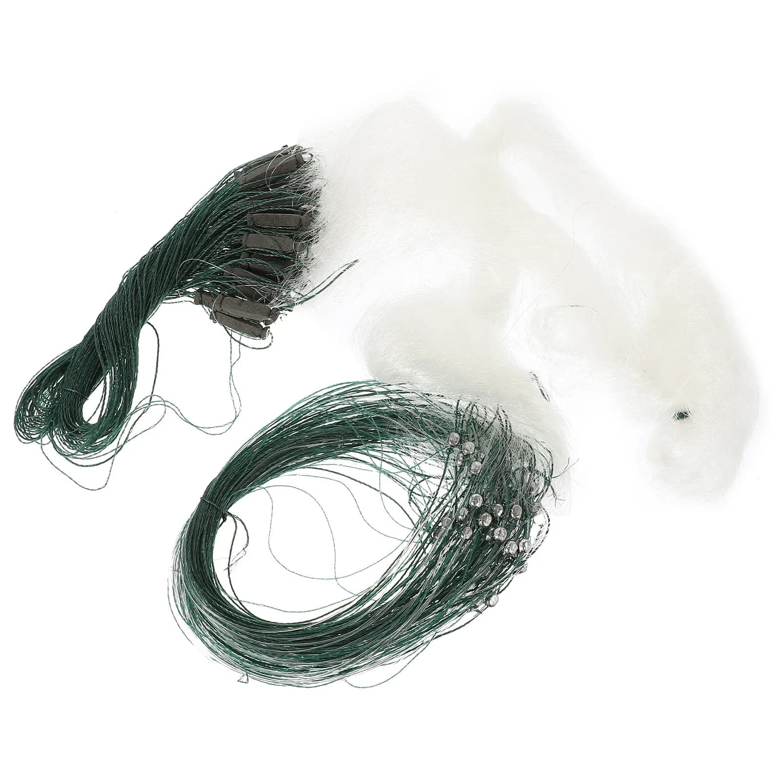 Rete da Pesca a Tre Strati in Nylon Monofilamento, Facile da Lanciare, Precisione di Distanza, Affondamento Rapido, Peso Reale, Stabile