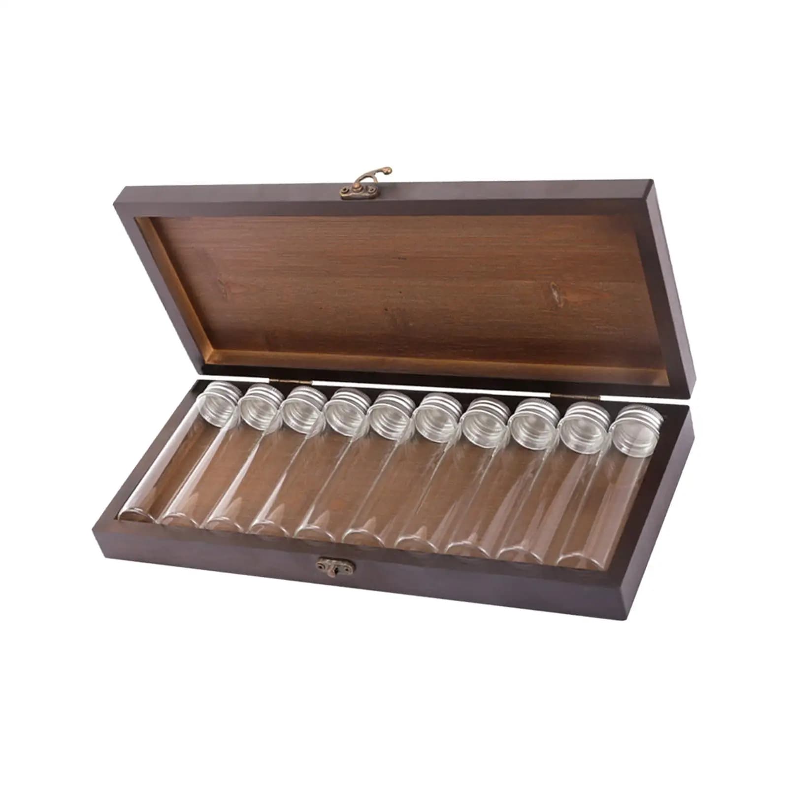 Seasoning Container Spice Storage Box Sauce 10 Seasoning Bottles Camping Spice Jars Set for Picnics Travel BBQ Hiking Kitchen