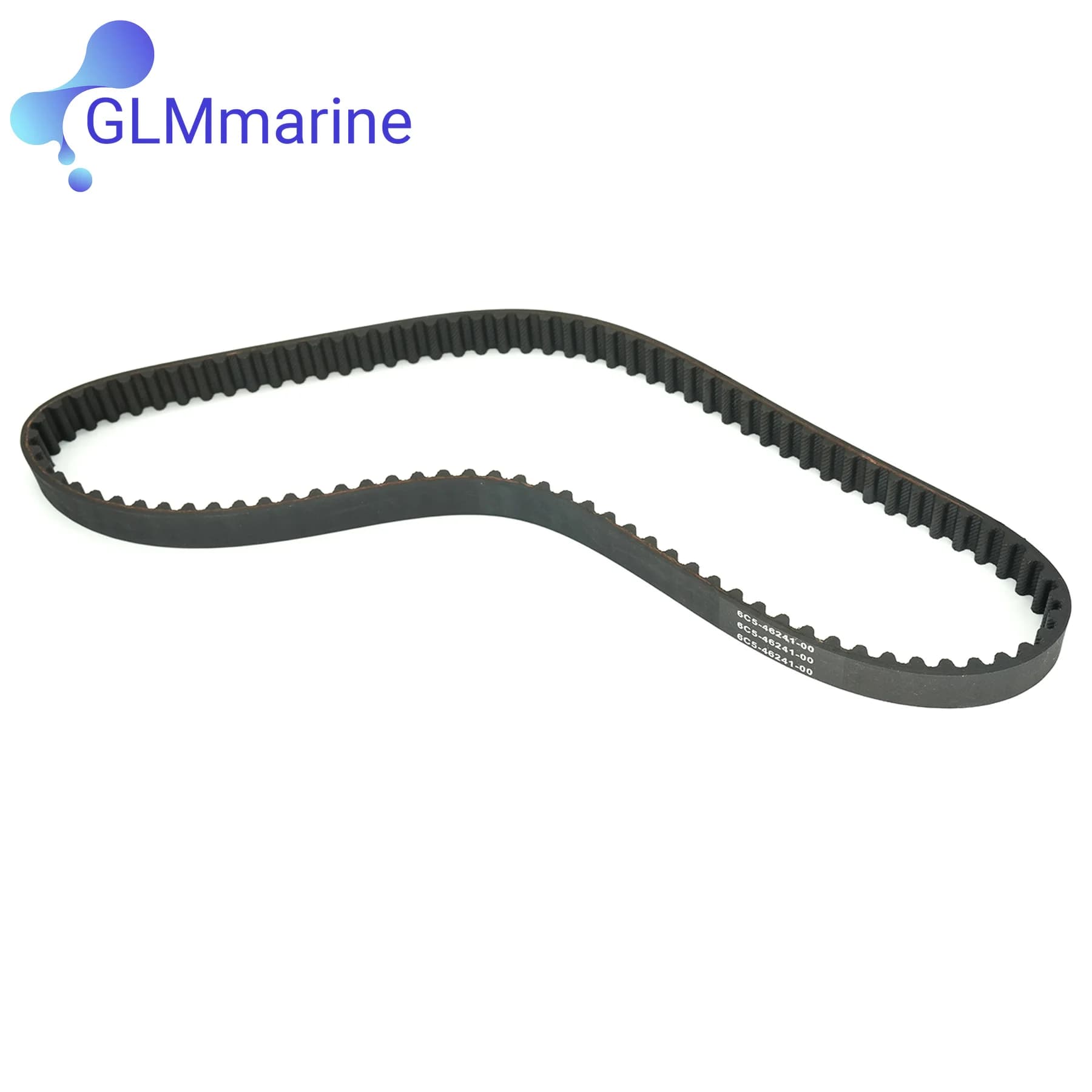 18-15130 Timing Belt Fits for Yamaha 4 Stroke F/FT 20 25 30 40 50 60 70 HP Marine Outboard Motors Replacement 6C5-46241-00