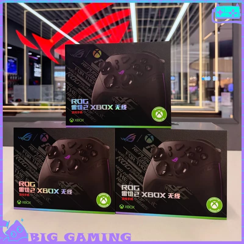 Controller di Gioco Rog Raikiri 2, Joystick Wireless Bluetooth Tri-Mode OLED Programmabile per Xbox Rog Ally, Accessori per Gamer