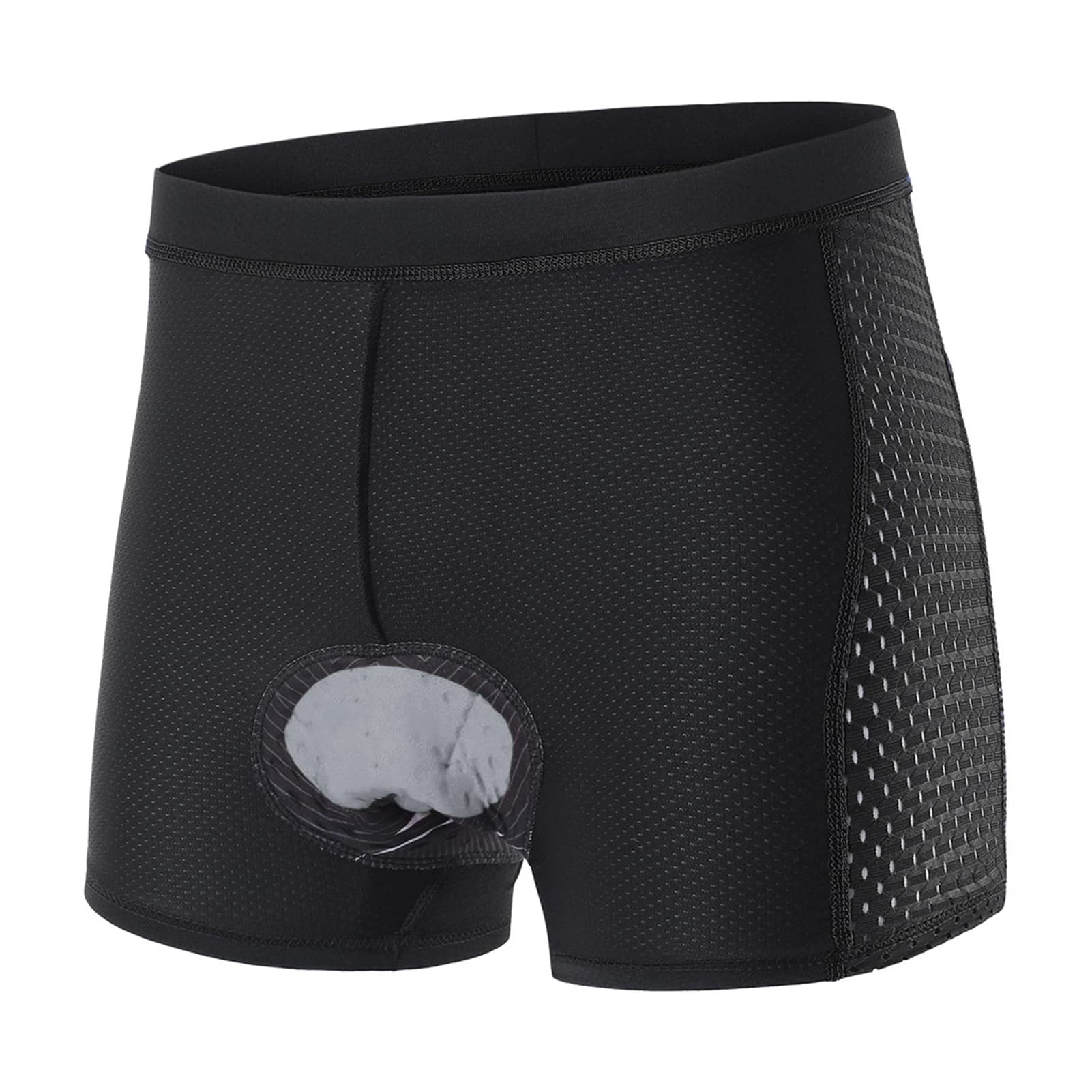 Pantaloncini Imbottiti da Ciclismo per Uomo, Shorts da Bici con Imbottitura, Pantaloncini da Ciclismo Maschili, Abbigliamento Intimo per Ciclismo