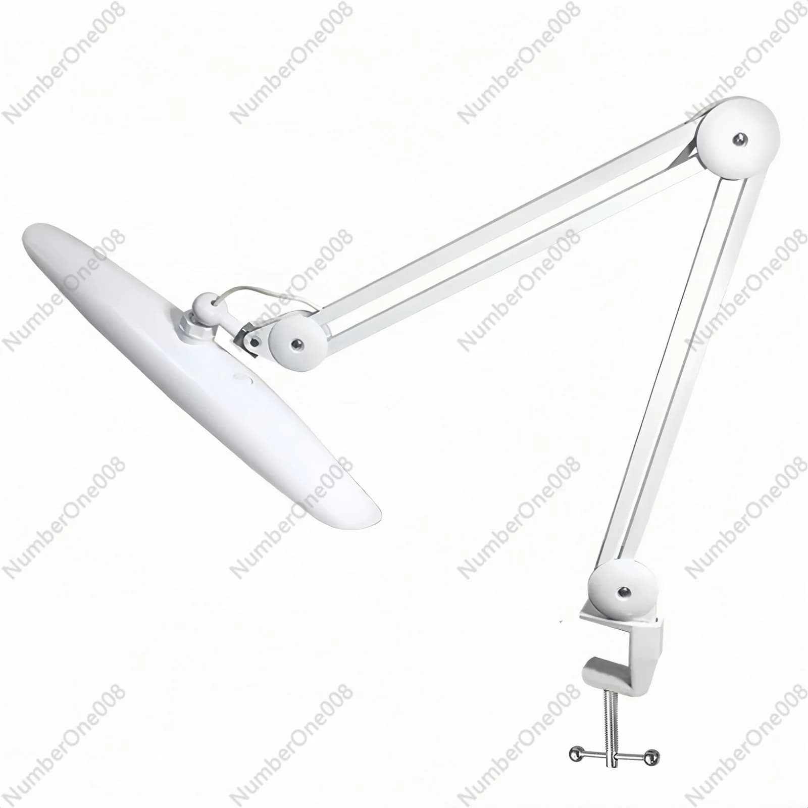 Foldable Desk Lamp Clamp On Eye Protection Studio Shark Light Nail Art Extension Eyelash LED Beauty Light Makeup Light