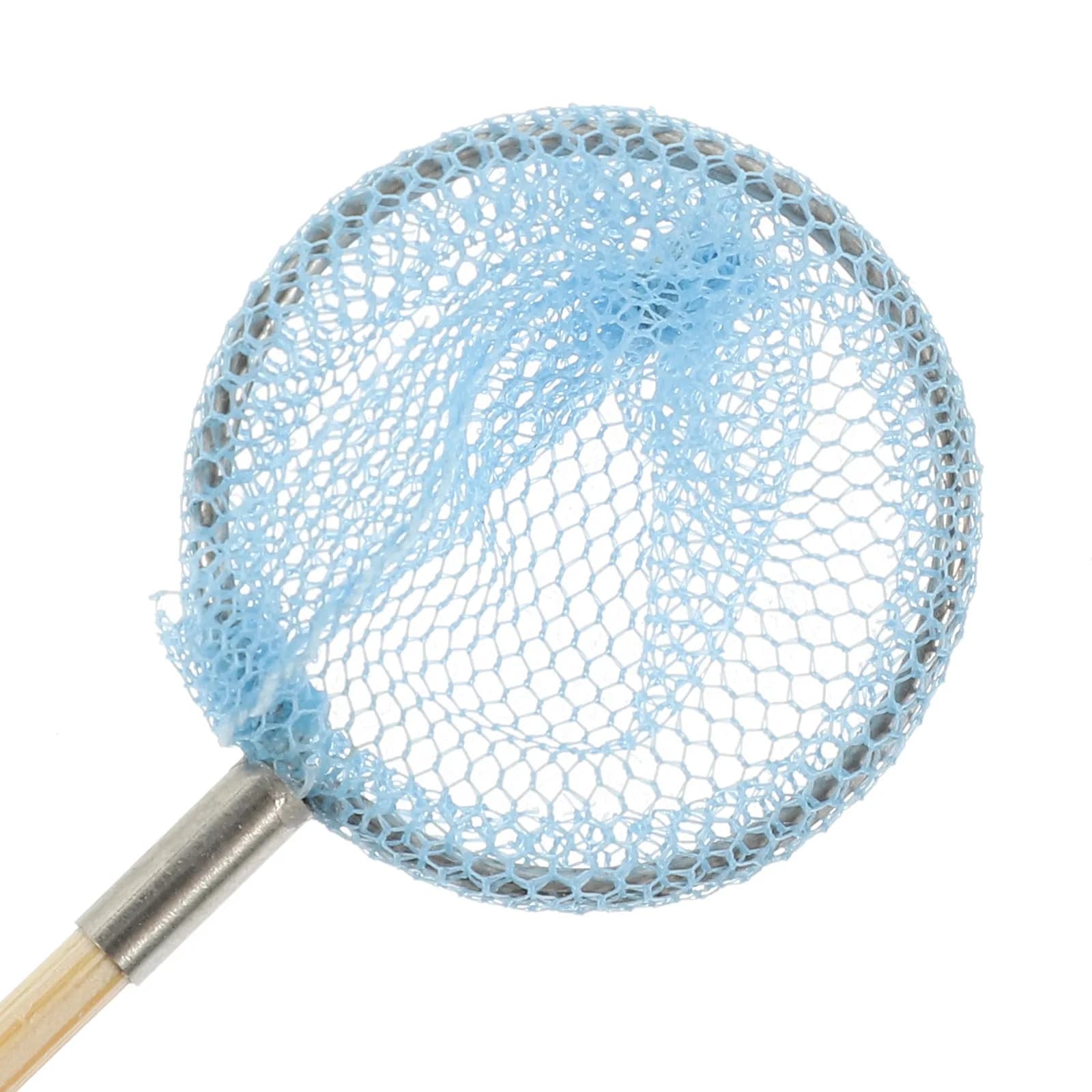 Set di 4 Mini Reti da Pesca, Accessori per Decorazione Casa delle Bambole, Piccoli Strumenti per Catturare Insetti, Oggetti di Scena per Micro Scene Estive