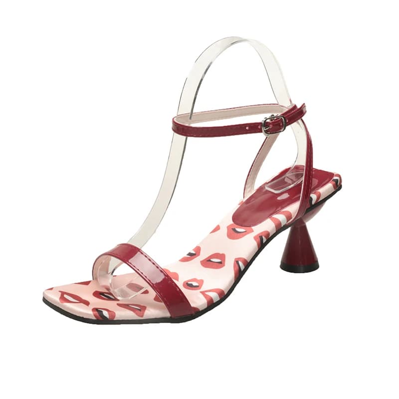 2026 Summer New Women's High-quality Open-toe Sandals Fashionable and Elegant Banquet Stiletto Sandals Zapatos Mujer 35-42