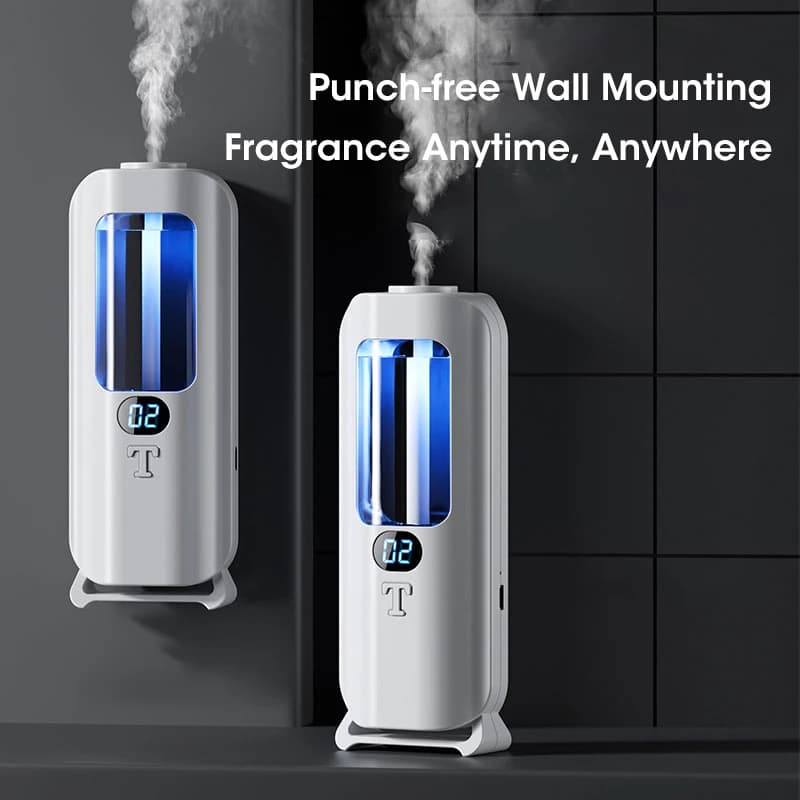Mini Diffusore USB Intelligente per Oli Essenziali, Macchina Automatica per Aromaterapia, Purificatore d'Aria Spray per Casa e Ufficio
