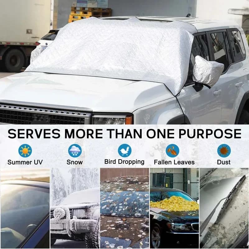 Per Toyota Land Cruiser 250 Prado LC250 2024 + auto parabrezza anteriore parasole e scudo da neve auto accessori di protezione esterna