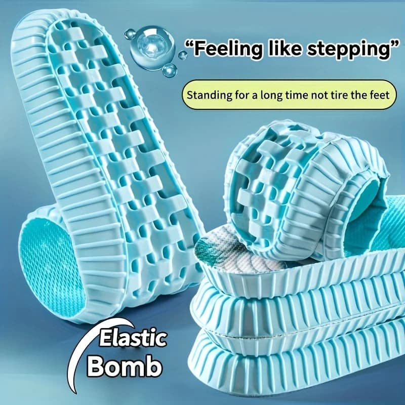 4D Sport Insoles Soft Breathable Deodorant High-elasticity Shock Absorption Running Shoe Pad For Men Women Latex Massage Insole