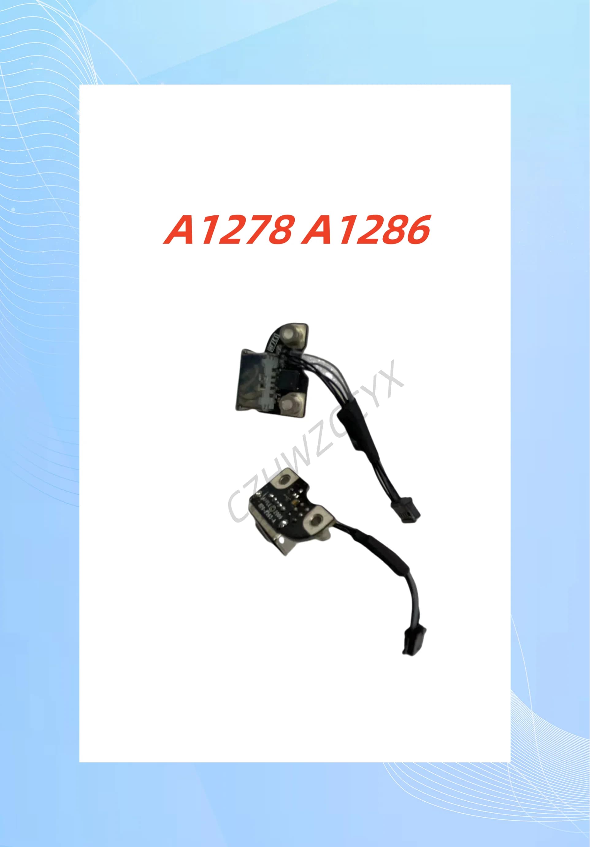 Porta di ricarica originale scheda Jack di alimentazione cc per Macbook Pro 13 "A1278 15" A1286 muslimate 2009-2012 anno