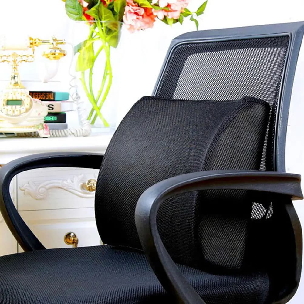 Cuscino Lombare Ergonomico in Memory Foam Premium, Supporto per la Schiena per Guidare e Sedersi Comodamente, Sollievo per la Vita in Auto