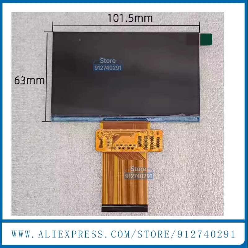 Schermo LCD originale da 4,45 pollici FPC-RX045B-0200-V0 1920*1080 Display a matrice per proiettore RX045B Accessori per proiettori LCD