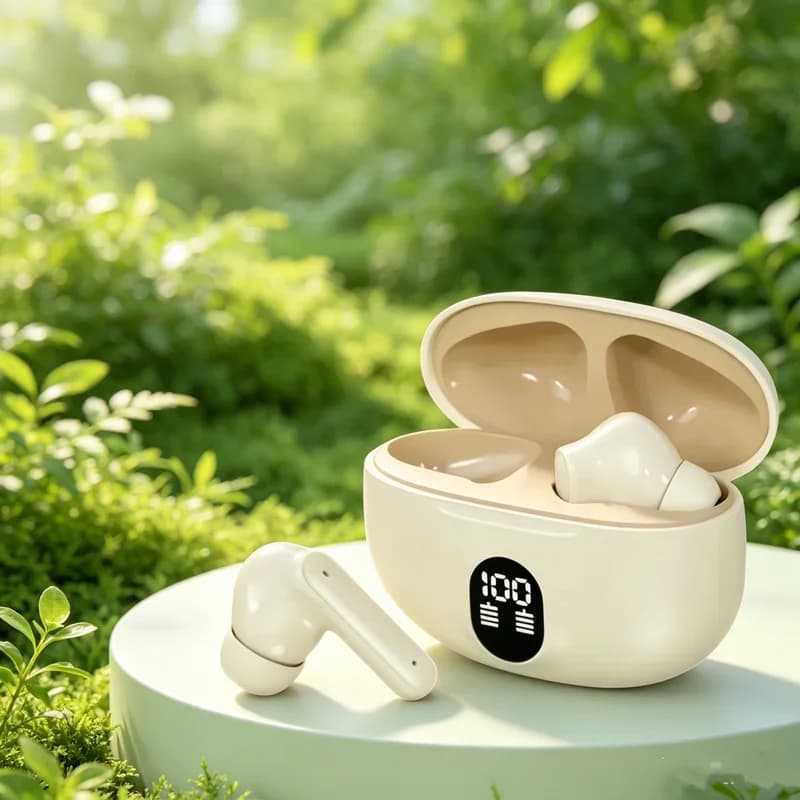 895B TWS Wireless Headphones Earphone Bluetooth-compatible 5.3 Waterproof Headset with Mic Earbuds