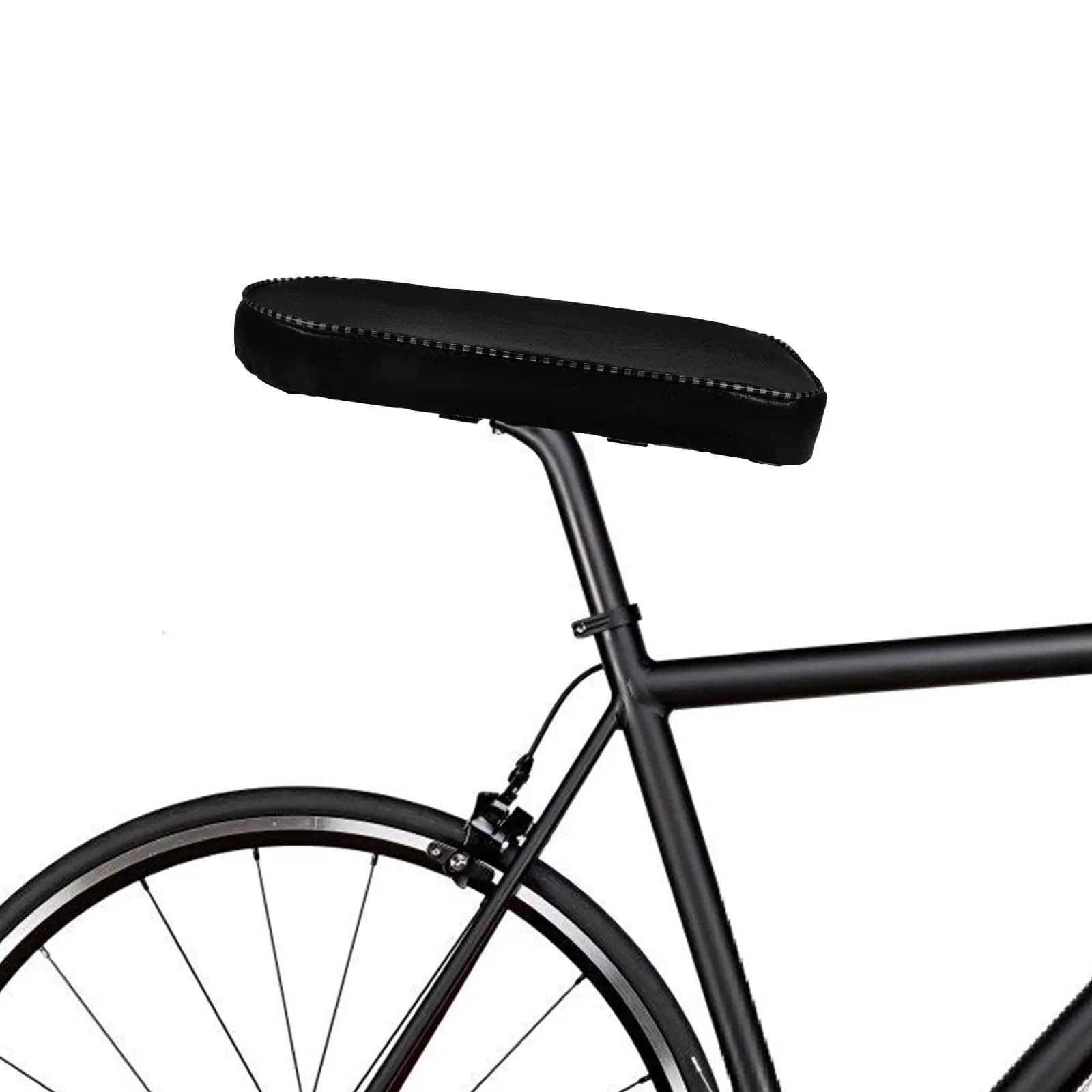 Cuscino per sedile posteriore bici, supporto robusto, superficie liscia e confortevole, per adulti e ragazzi, sella posteriore universale per bici