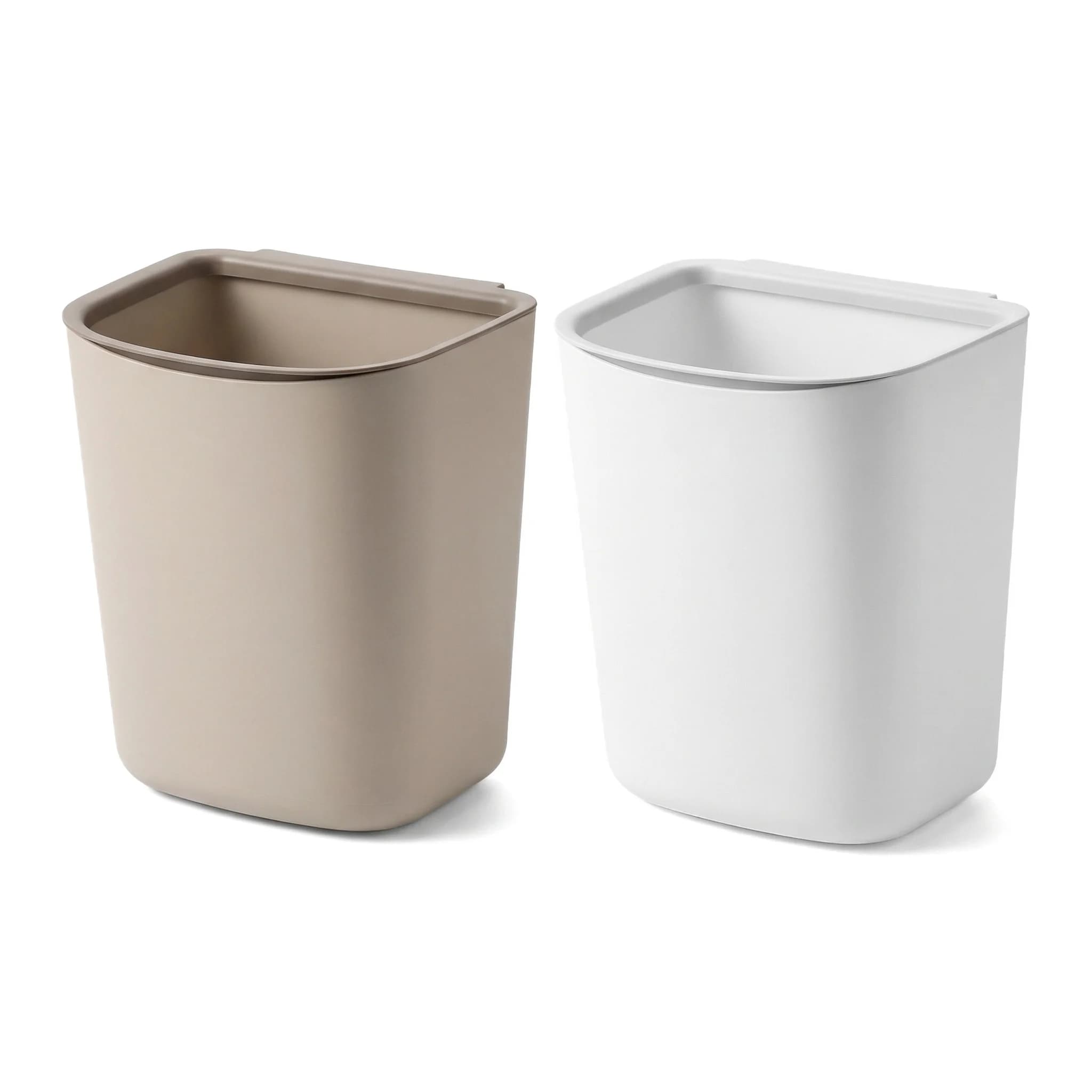 Contenitore per Rifiuti da Cucina Sospeso, Bidone Facile da Accessare, Organizzatore per Oggetti Vari, Scatola Portaoggetti da Cucina
