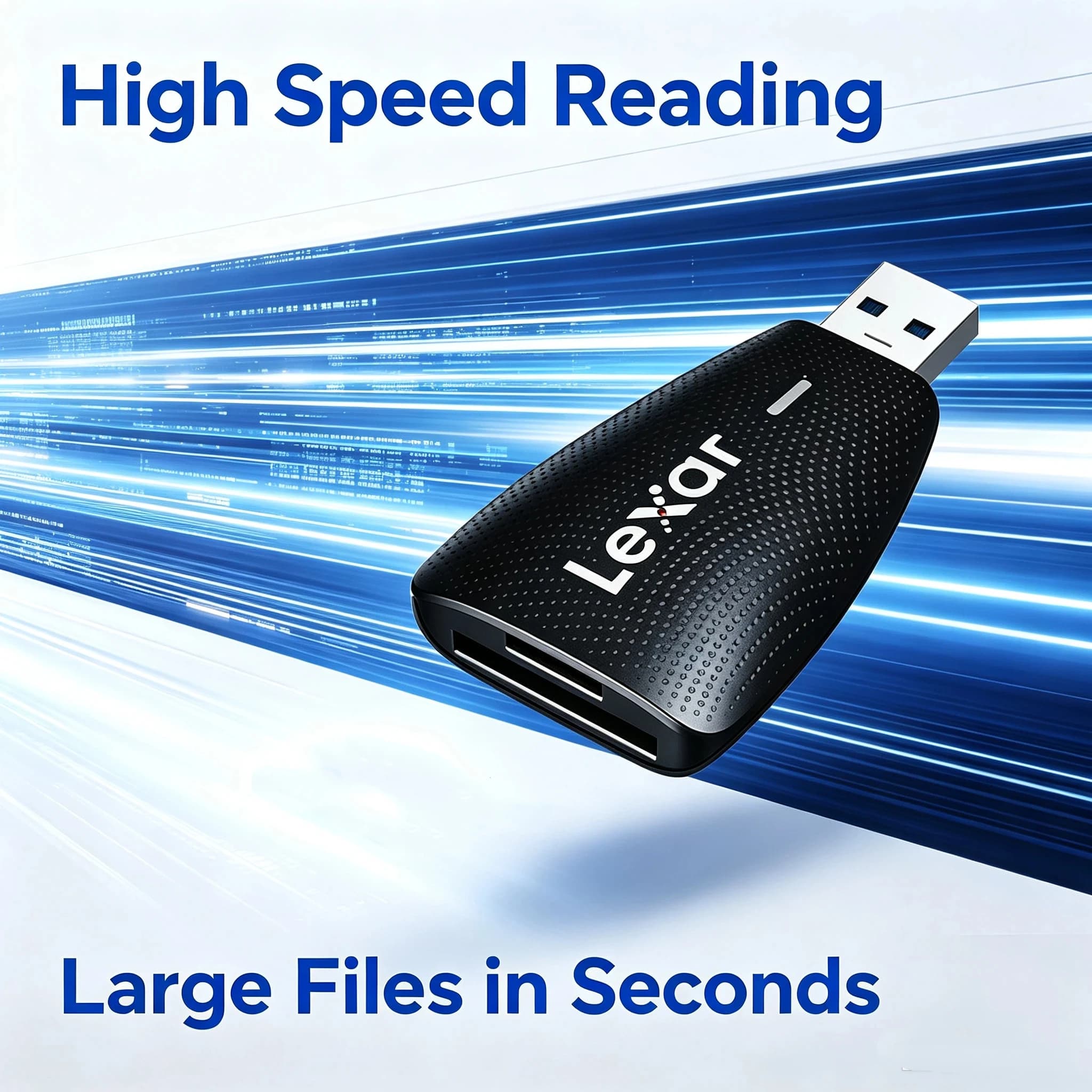 Card Reader for Laptop without SD Slot Lexar USB 3.1 Dual Slot TF Micro SD Adapter for PC