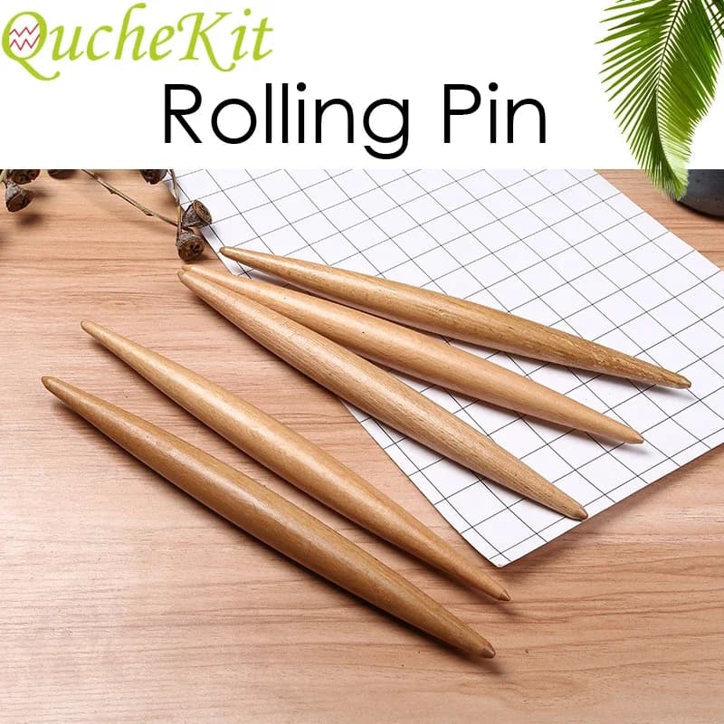 Mattarello Creativo in Legno per Impasto, Rullo per Pasta, Macchina per Sfoglie di Ravioli, Pizza, Biscotti, Noodles e Pasticceria