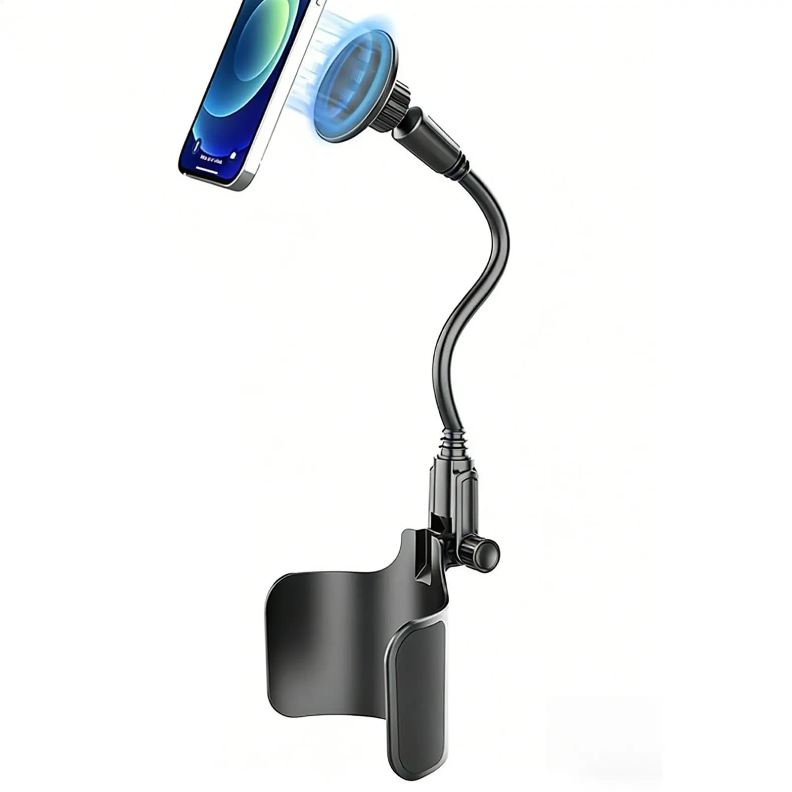 1pc Car Cup Holder Phone Mount,Magnetic Rotatable 2-in-1 Multifunctional Cell Phone Holder Universal Car Navigation Holder Stand