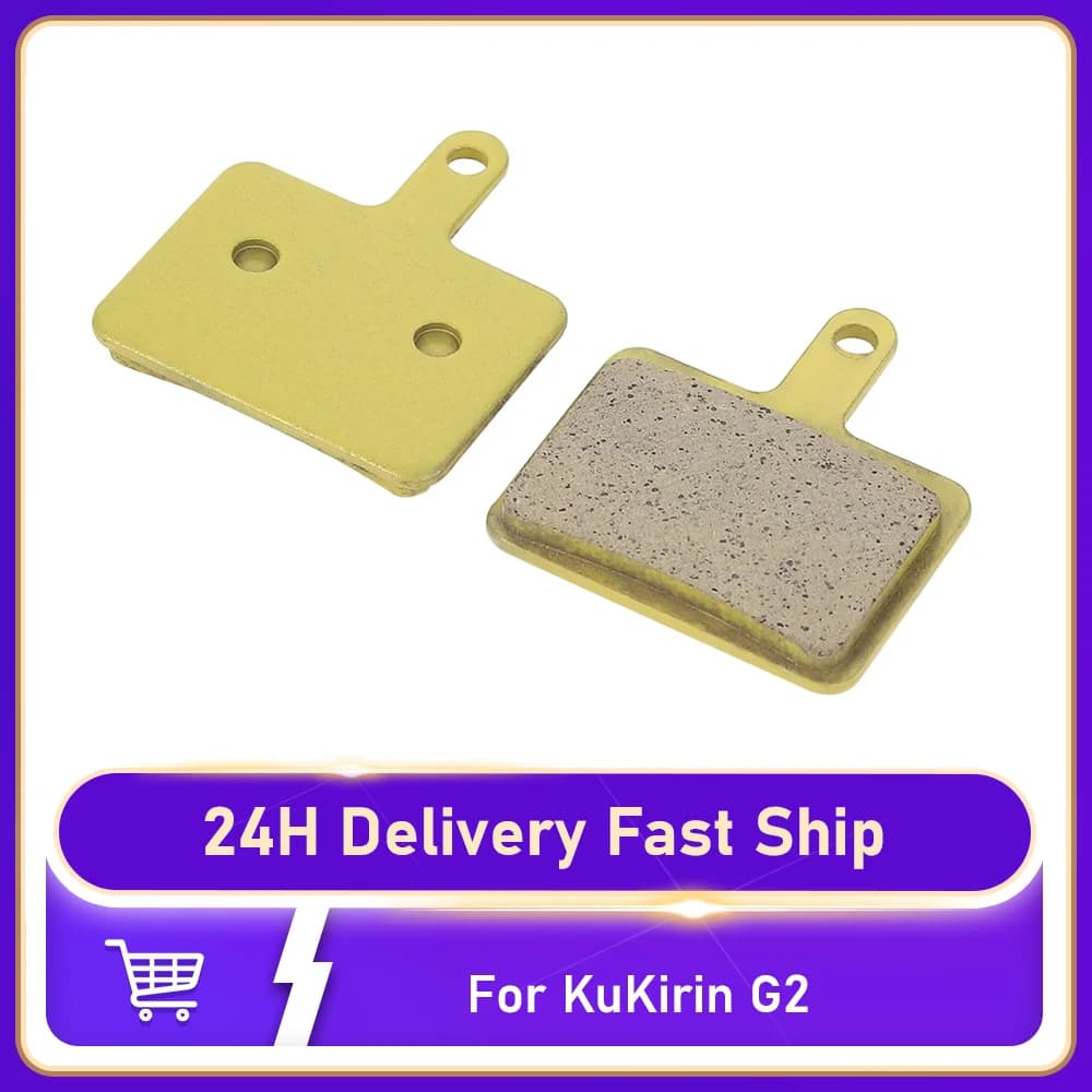 Electric Scooter Wear Resistant Brake Caliper Brake Pad For KuKirin G2 Metal Disc Brake Pads Replacement Repair Part Accessories