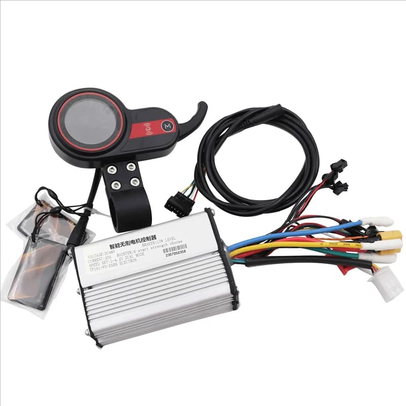 Misuratore acceleratore display LCD N17R + controller 48V 20A con scheda NFC per parti di retrofit bici scooter elettrico professionale