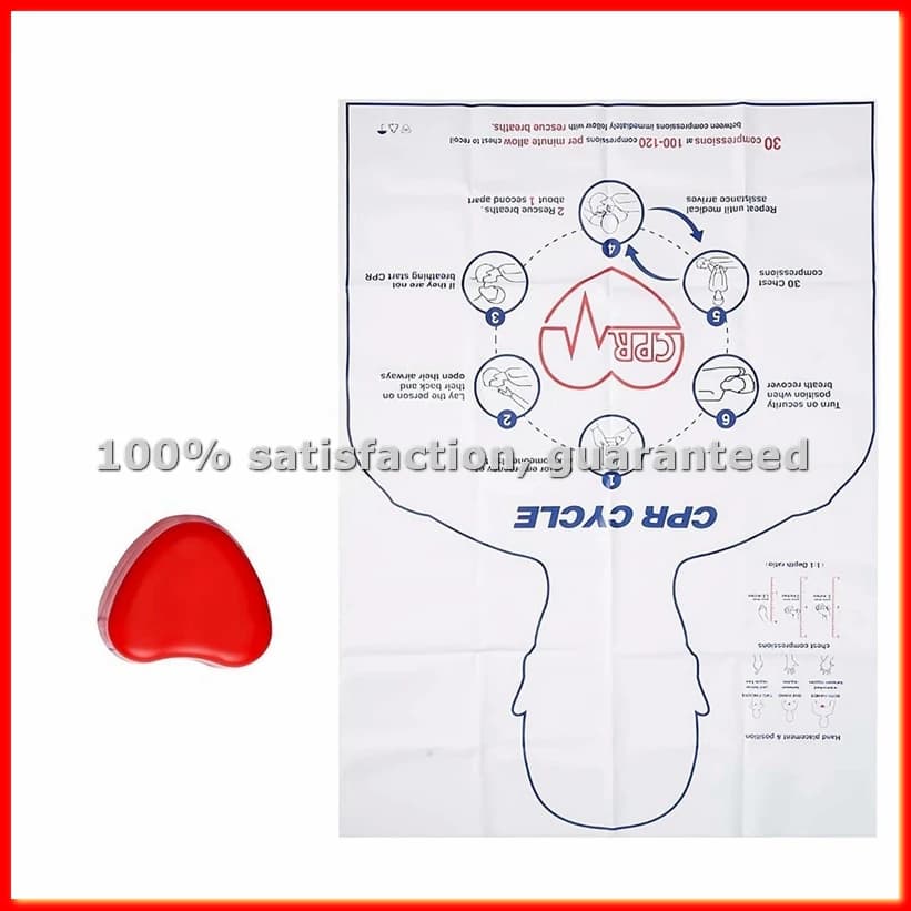 Modello di Addestramento, Kit di Addestramento Saver, Strumento di Addestramento al Primo Soccorso a Compressione, Solo Manuale -Trainer-ABWY